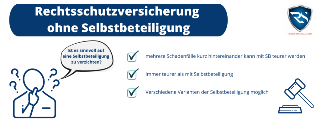 Vor- und Nachteile einer Rechtsschutzversicherung ohne Selbstbeteiligung