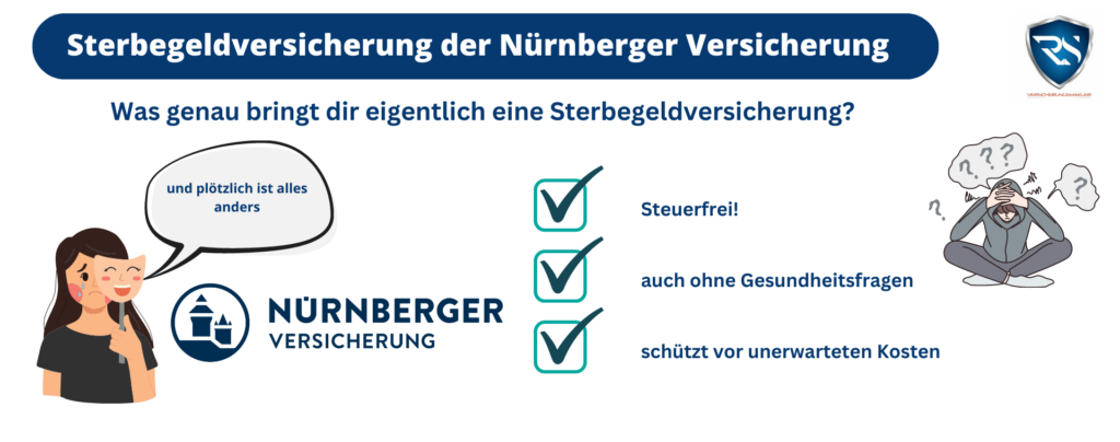 Mit der Sterbegeldversicherung der Nürnberger eine wichtige Vorsorge treffen!